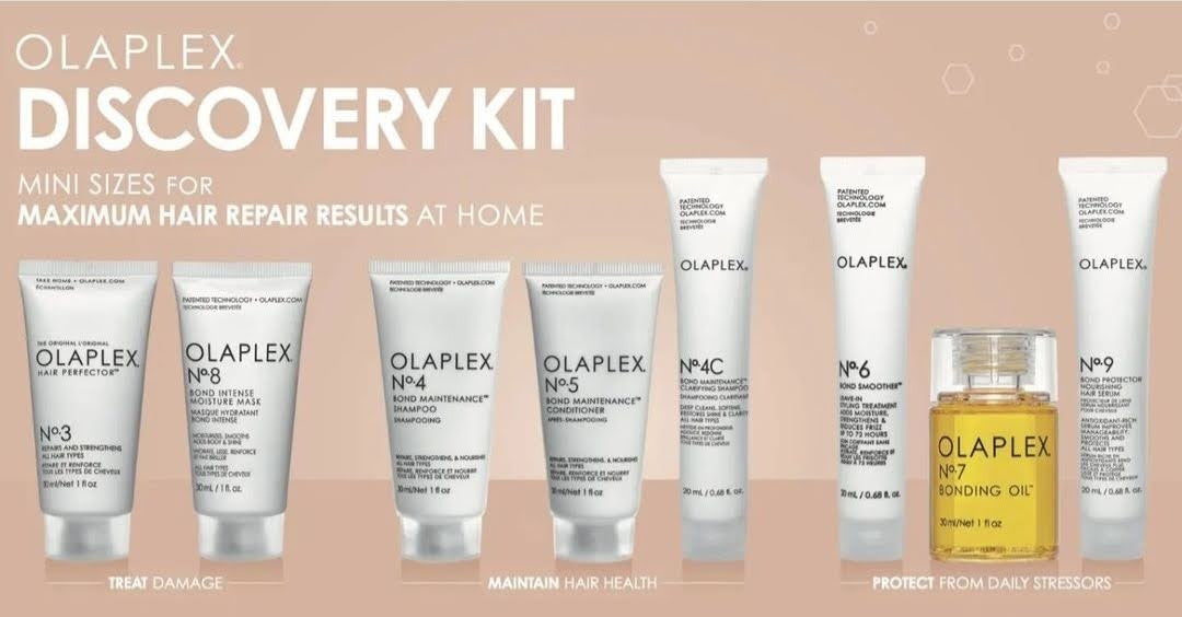 OLAPLEX DISCOVERY KIT HAIR REPAIR SYSTEM BRAND NEW / AUTHENTIC