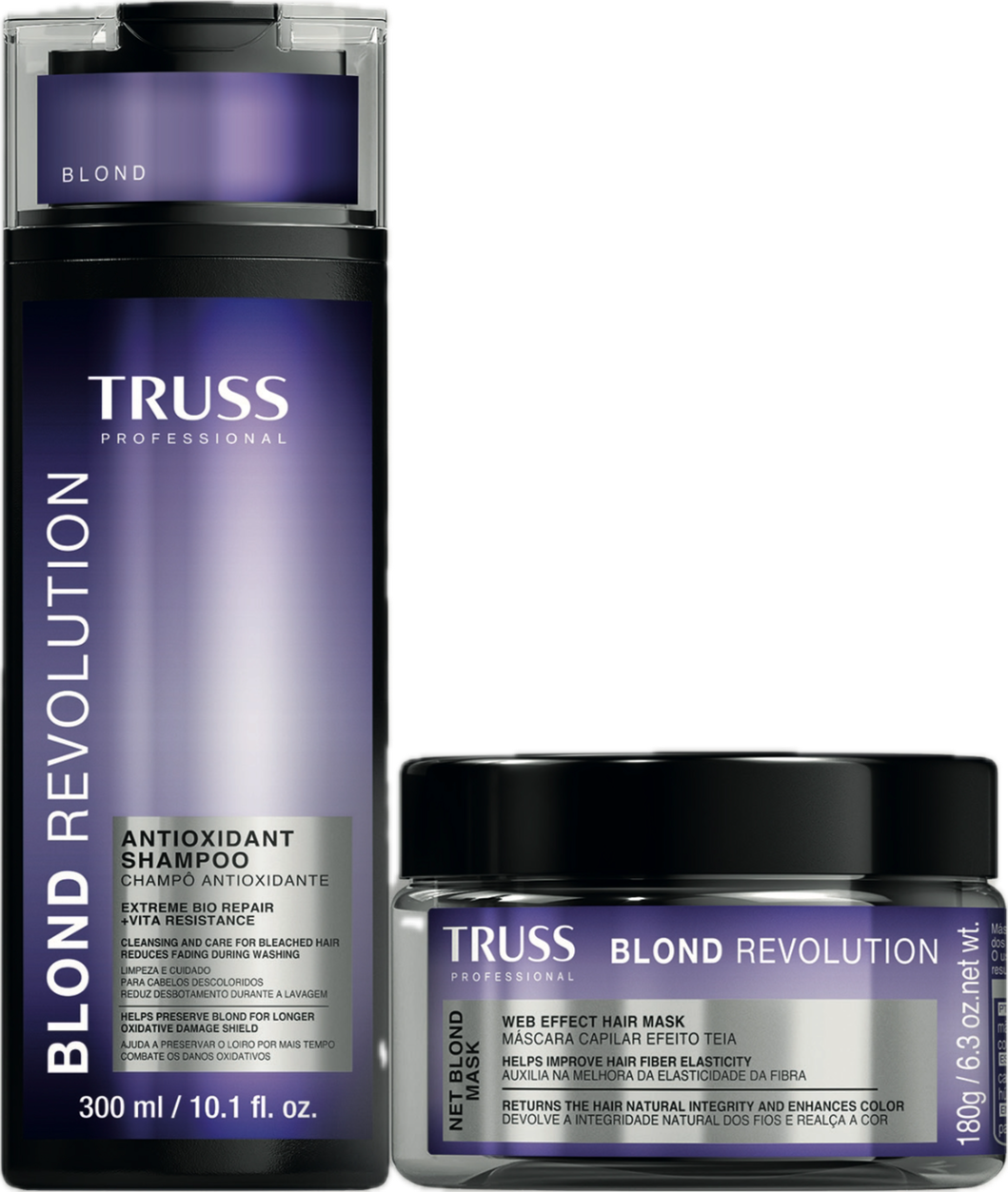 Blond Revolution Shampoo + Net Blond Mask