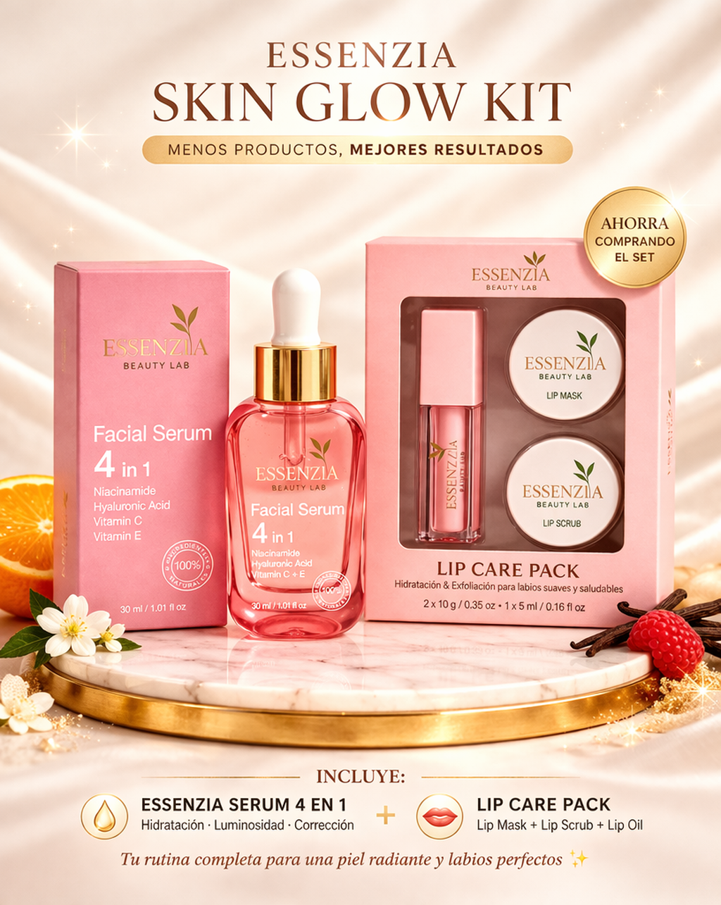 Essenzia Skin Glow Bundle Kit