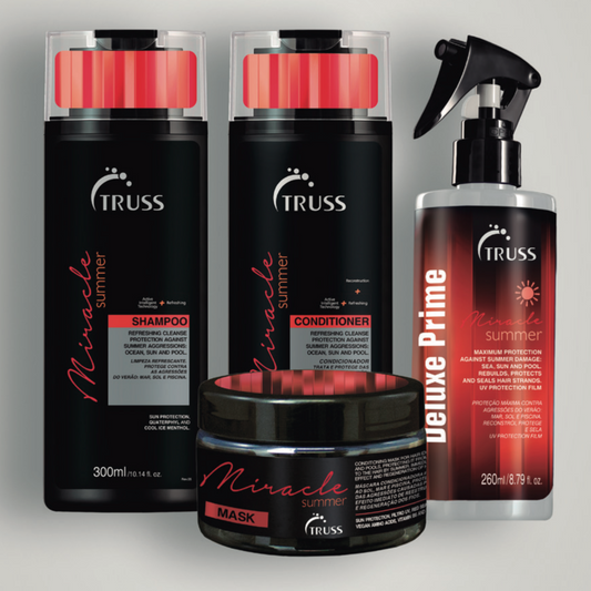 MIRACLE SUMMER Shampoo, Conditioner & Mask + Deluxe Prime Miracle Summer