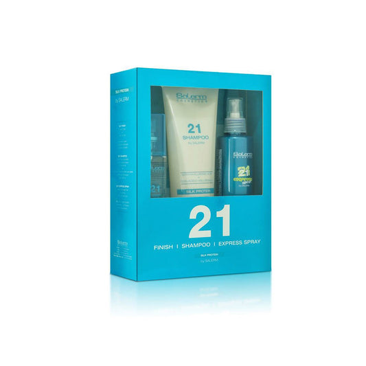 Pack Salerm 21 Shampoo, Leave in & Finisher Oil