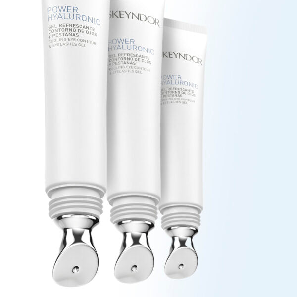 Gel refrescante contorno de ojos y pestañas- Power Hyaluronic