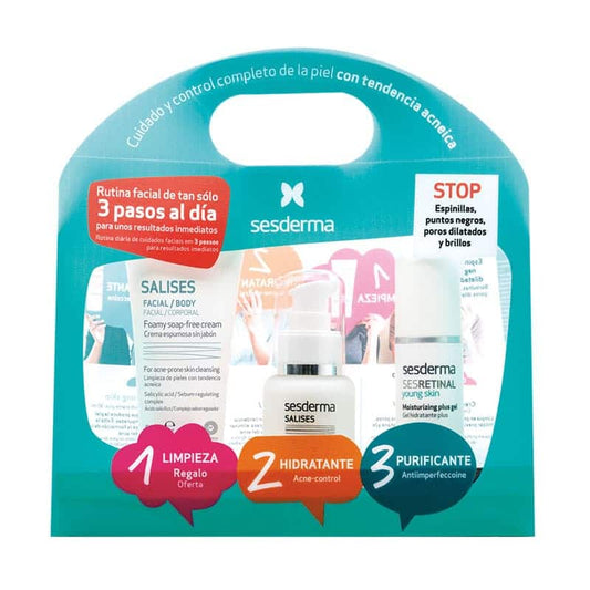 SALISES ANTI-ACNE KIT SESDERMA