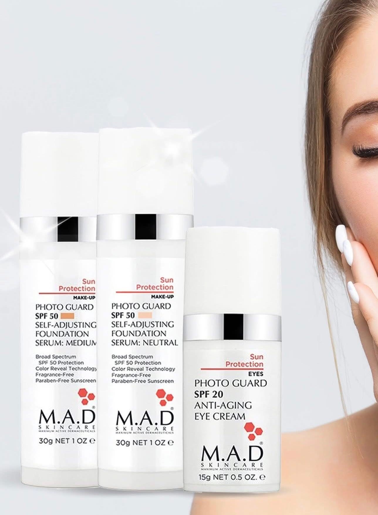 MAD Photo Guard SPF 50 Self-Adjusting Foundation Serum- NEAUTRAL