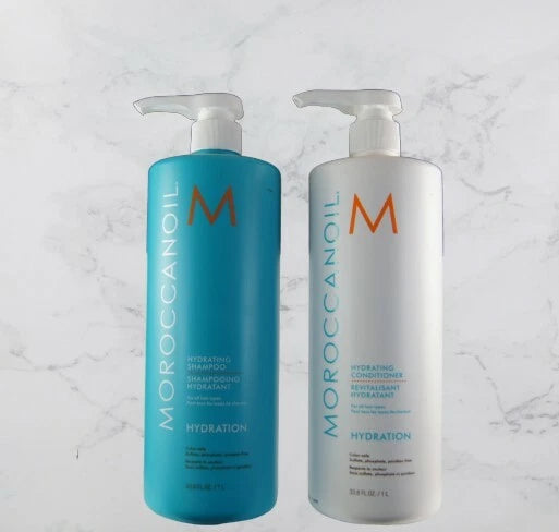 Moroccanoil Dúo Hidratación Shampoo+Acondicionador 1 Litro